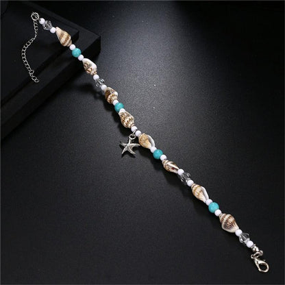 Handmade Bohemian Starfish Anklets for Women - Top Boho