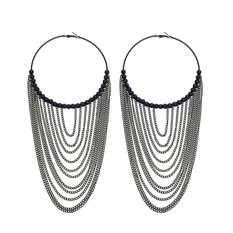 Boho Chic Round tassels Earrings - Top Boho