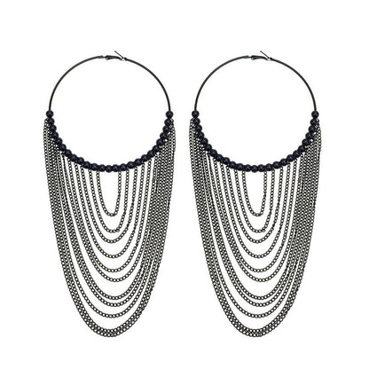 Boho Chic Round tassels Earrings - Top Boho