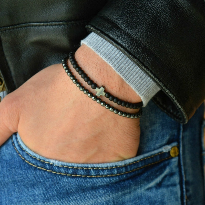 Bohemian Classic Strand Stone Beaded Bracelet