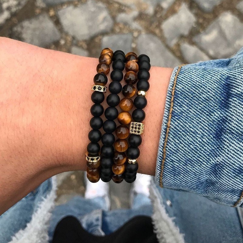 Bohemian Classic Strand Stone Beaded Bracelet