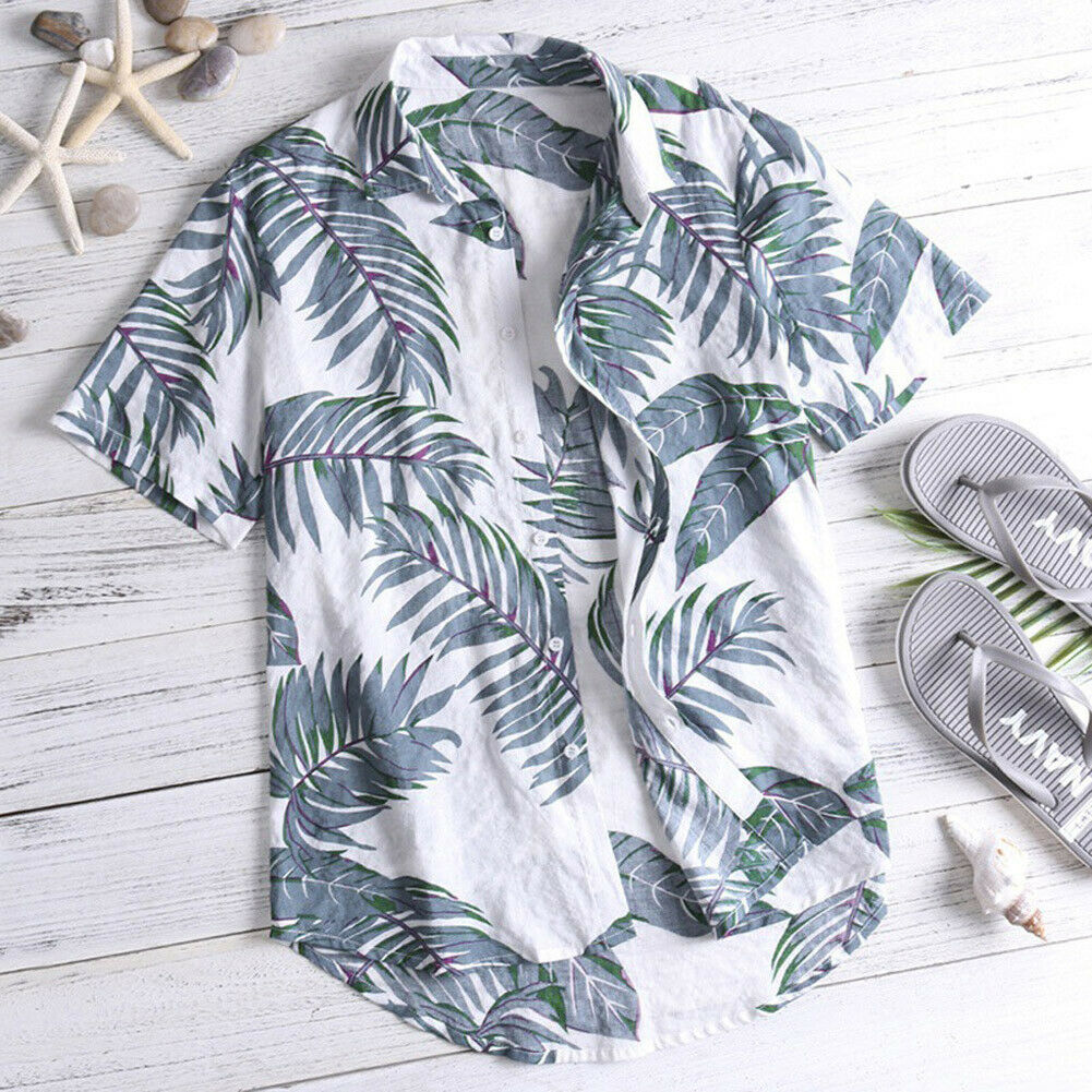 Boho Loose Tropical Printed Shirts