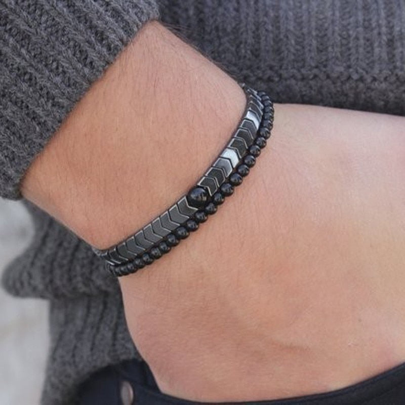 Bohemian Classic Strand Stone Beaded Bracelet
