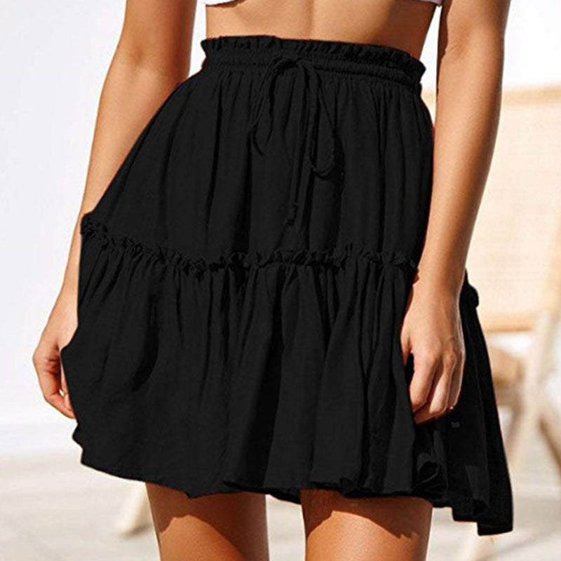Boho Ruffled Short Skirts - Top Boho