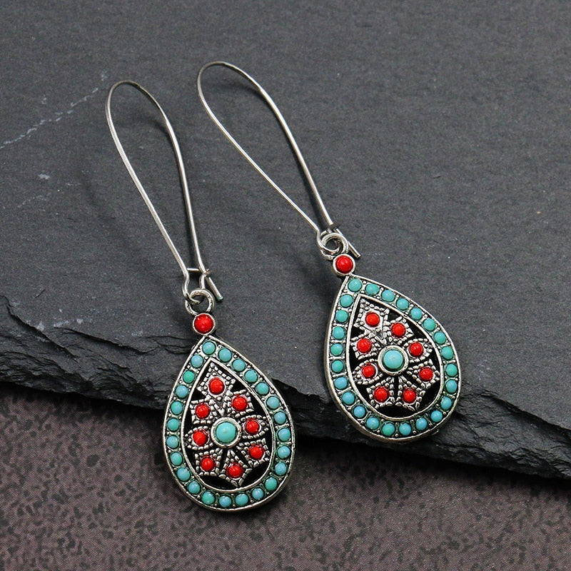 Vintage Boho Drop Earrings