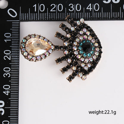 Boho Evil Eye Dangle Earrings