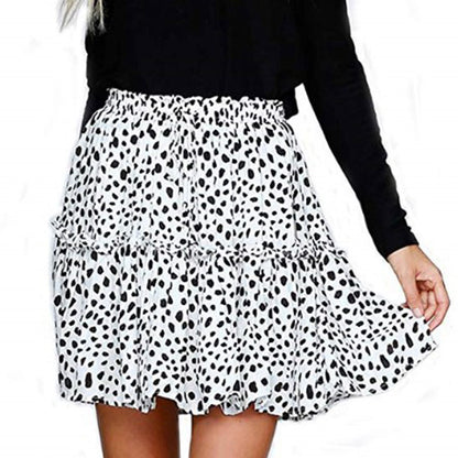 Boho Ruffled Pattern Short Skirts - Top Boho