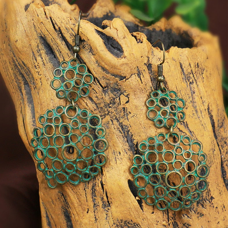 Vintage Boho Drop Earrings