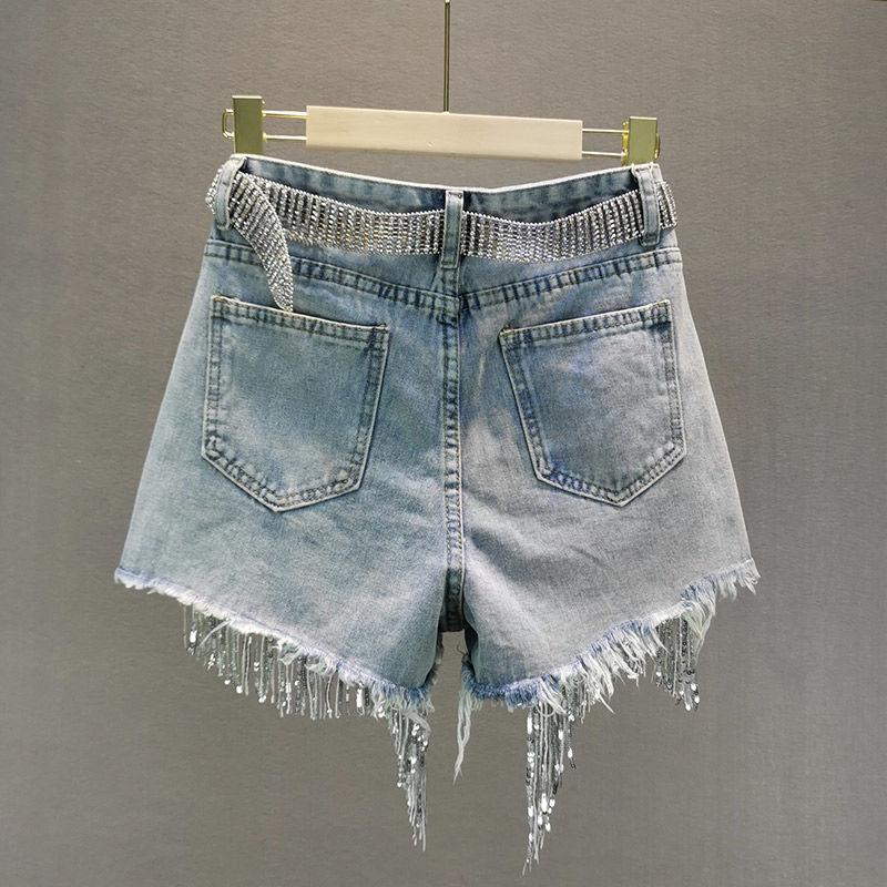 Tassel Denim Shorts - Top Boho