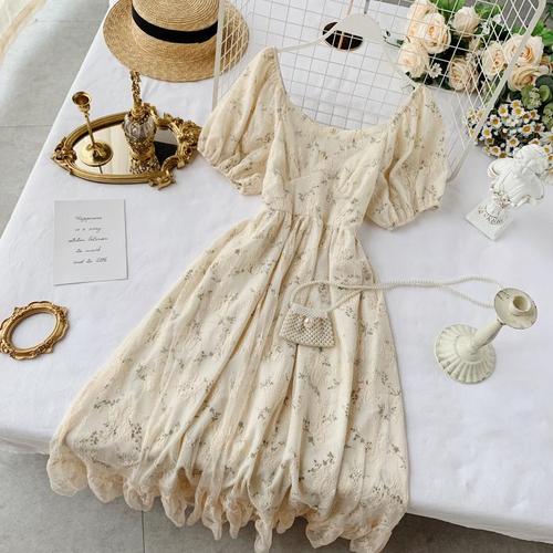 Boho Vintage Chiffon Maxi Dress - Top Boho