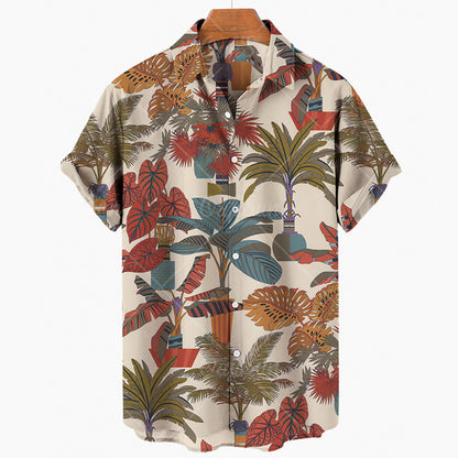 Boho Retro Hawaiian Shirt - Top Boho