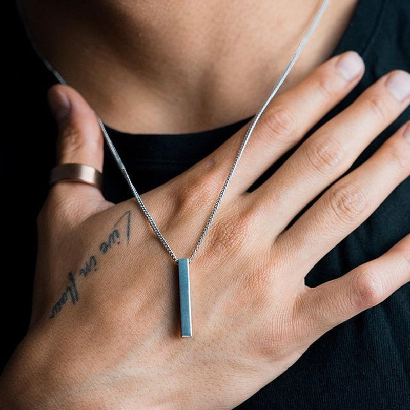 Bar Pendant Necklace - Top Boho