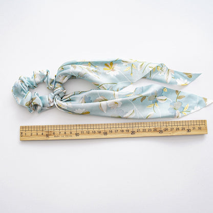Boho Chic Ribbon Hair Scrunchies