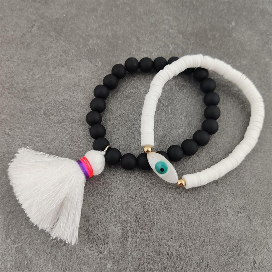 Boho Evil Eye with Tassel Bracelets - Top Boho