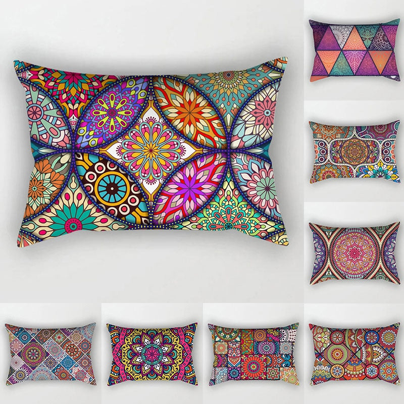 Mandala Pattern Cushion Covers