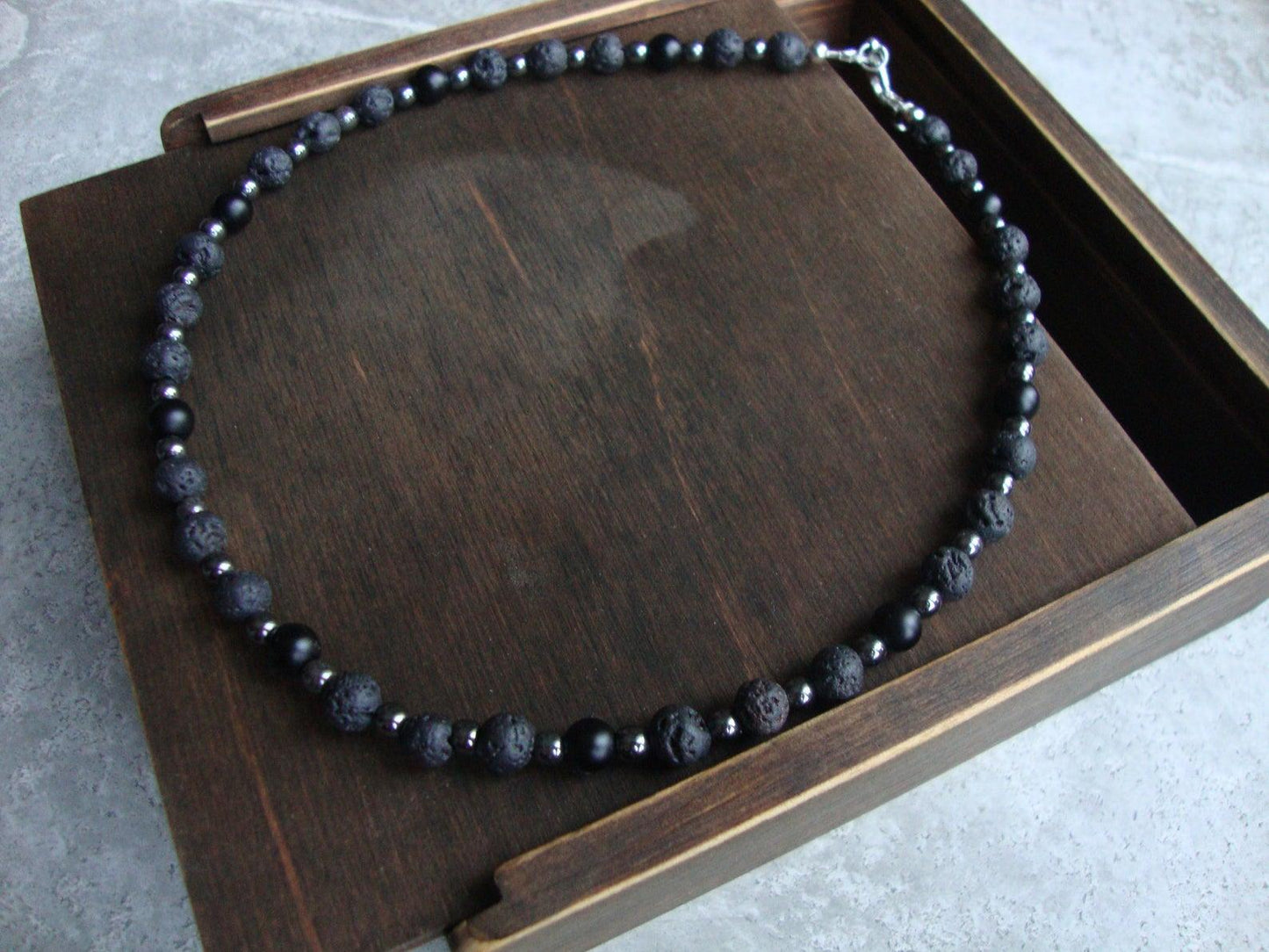Boho Stone Beaded Necklace - Top Boho