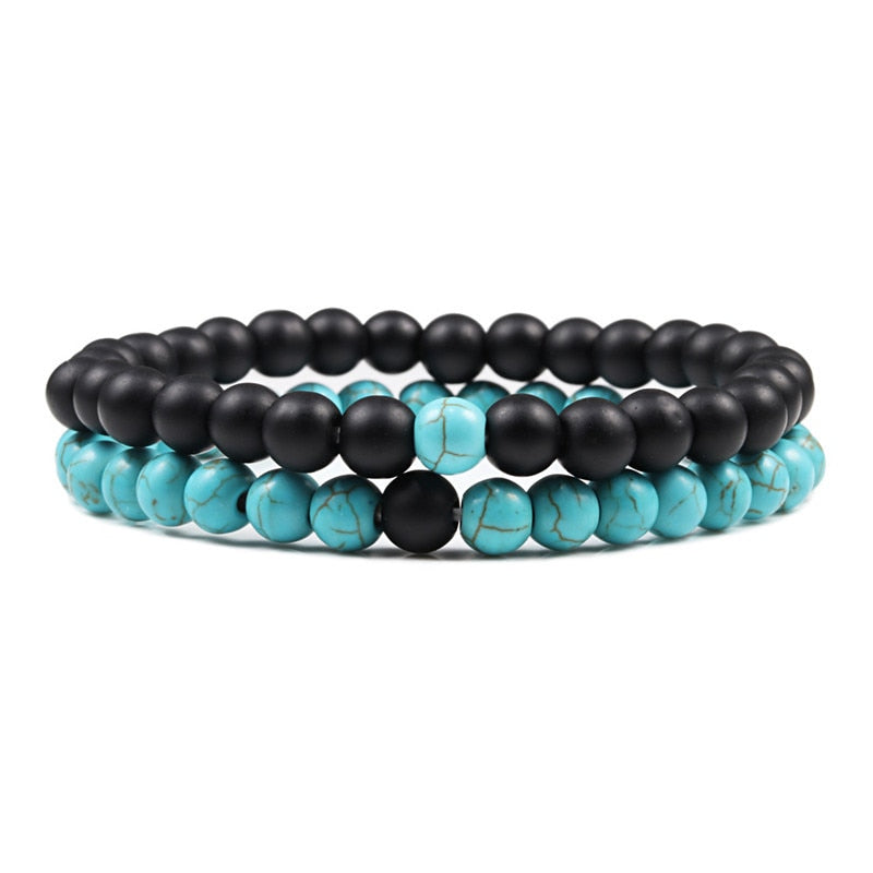 Boho Natural Lava Stone Beaded Bracelets - Top Boho