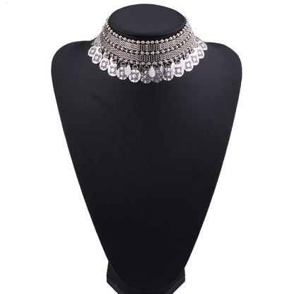 Boho Chic Coin Necklace