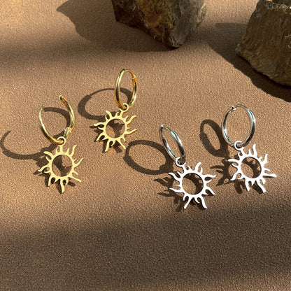 Boho Sun Hollow Out Earrings - Top Boho