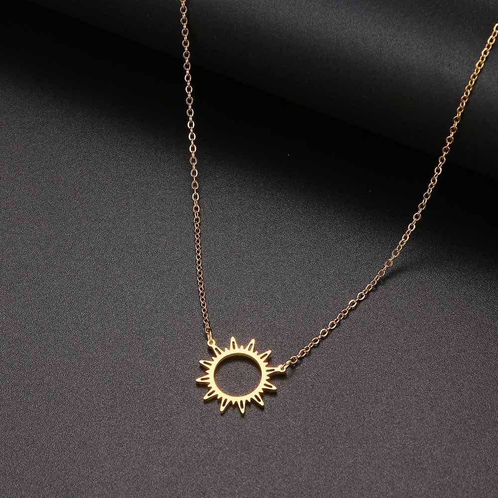 Boho Sun Hollow Out Pendant - Top Boho