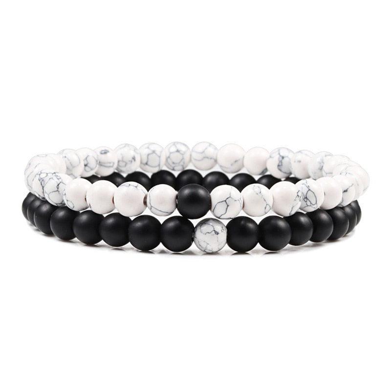 Boho Natural Lava Stone Beaded Bracelets - Top Boho