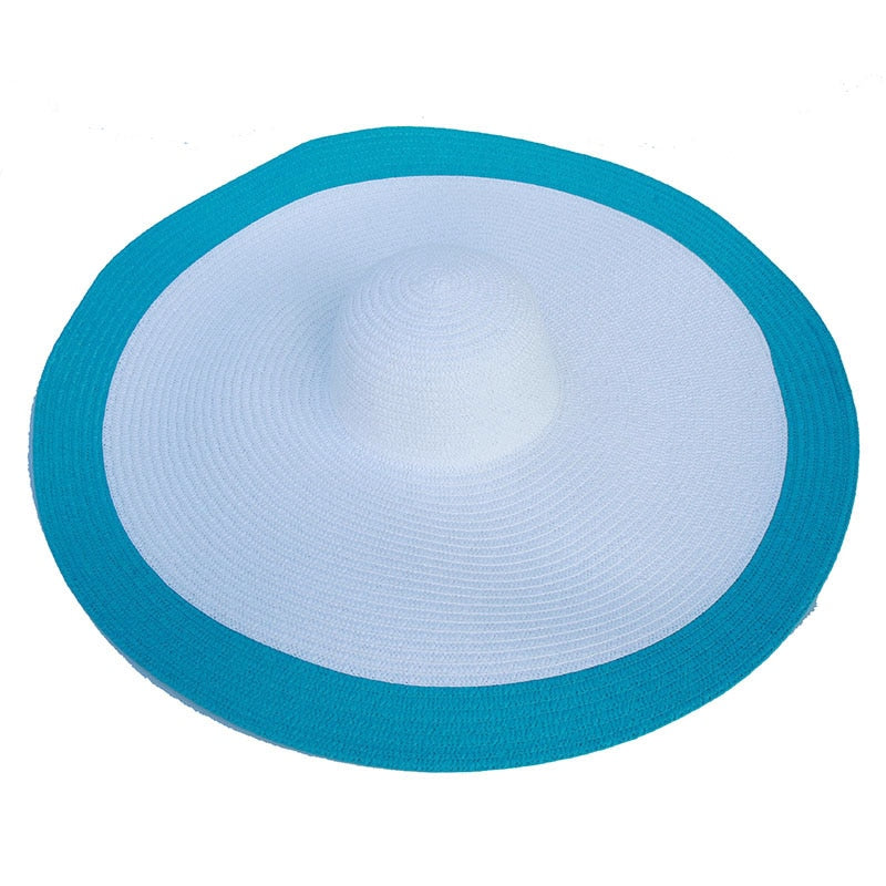 Foldable Women's Oversized Beach Hat - Top Boho
