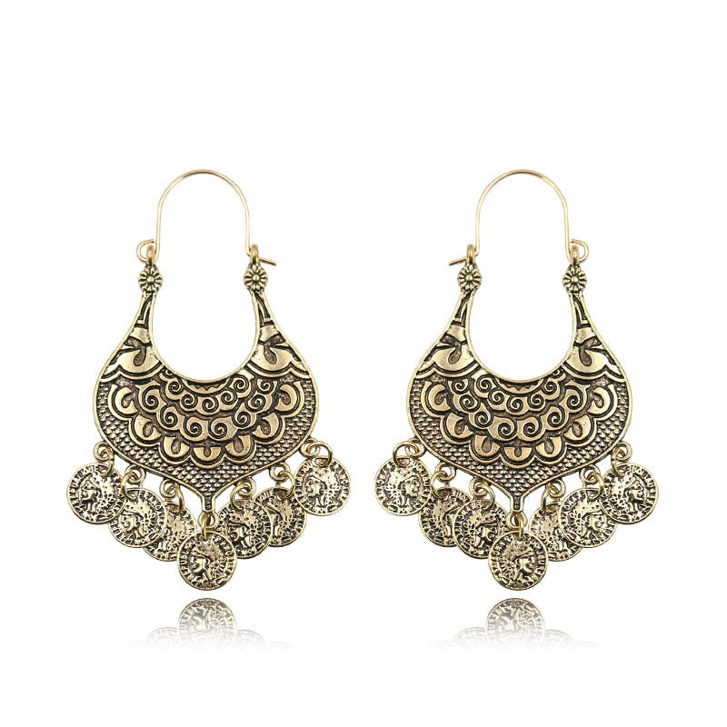 Ethnic Boho Tassel Earrings