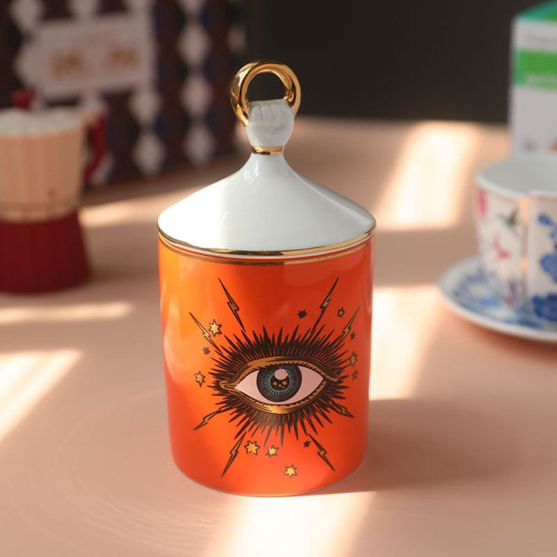 Boho Handmade Big Eye Jar - Top Boho
