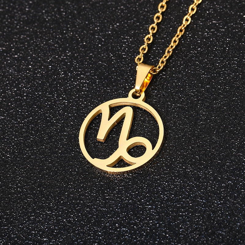Stainless Steel Boho Star Sign Necklace