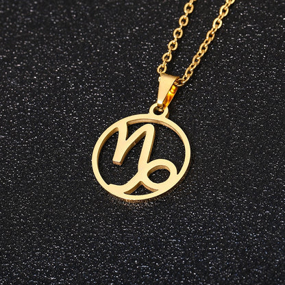 Stainless Steel Boho Star Sign Necklace
