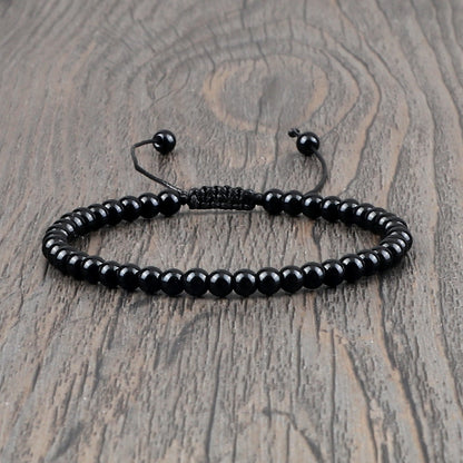 Handmade Natural Stone Beaded Bracelet - Top Boho