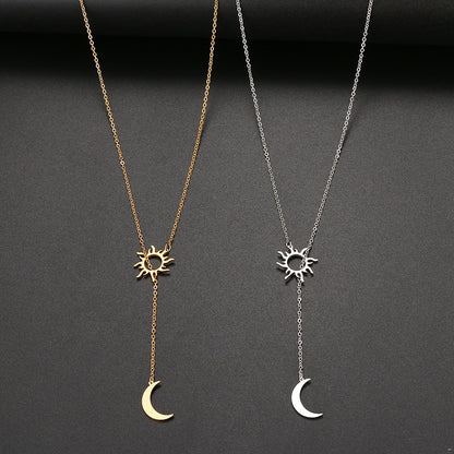 Boho Sun & Moon Pendant - Top Boho