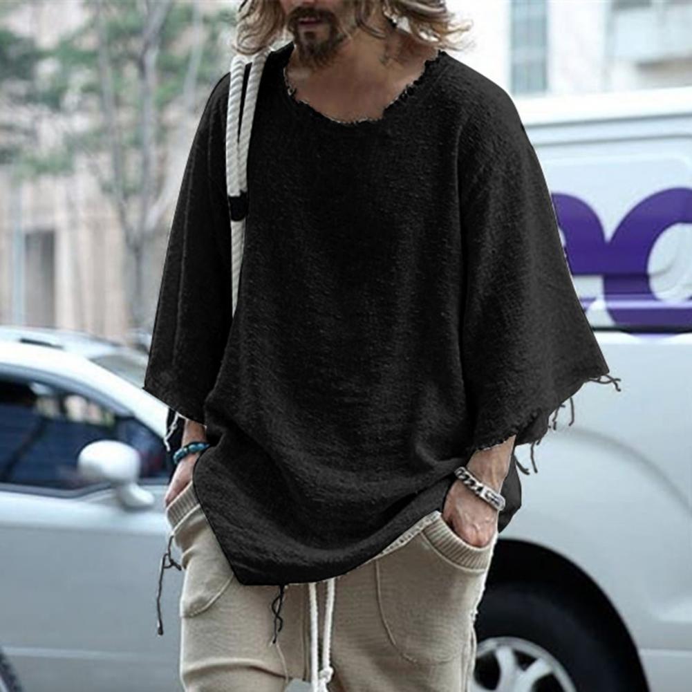 Boho Men Loose Shirt - Top Boho
