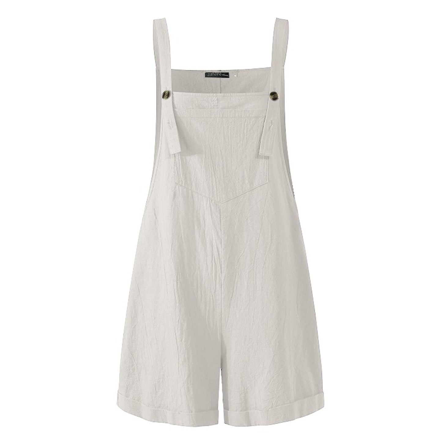 Loose Style Overall Shorts