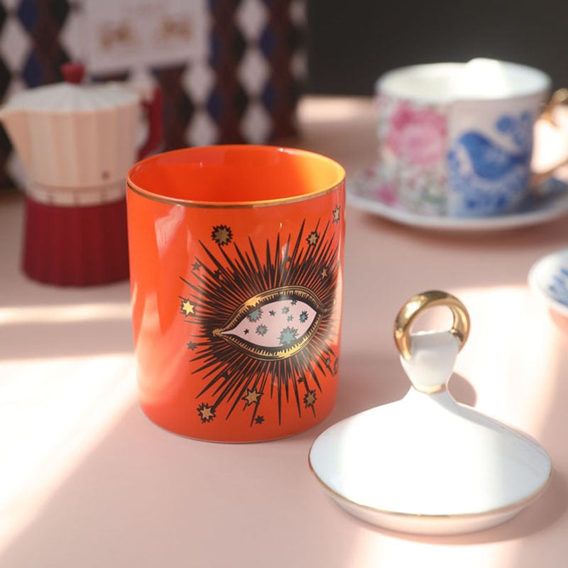Boho Handmade Big Eye Jar - Top Boho