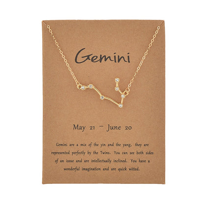 Boho Zodiac Sign Necklaces
