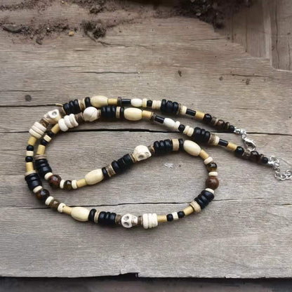 Boho Stone Beaded Necklace - Top Boho