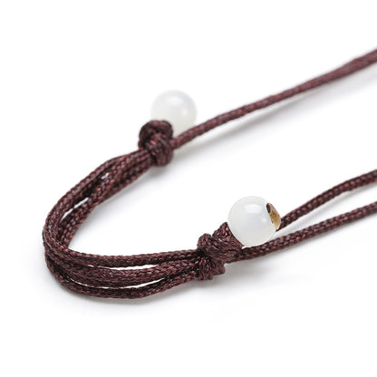 Black Tourmaline Healing Stone Necklace - Top Boho