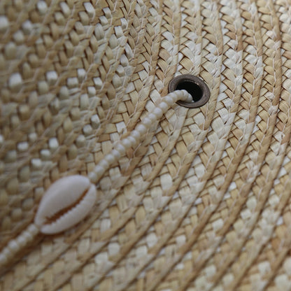 Boho Seashells Beaded Chain Hat