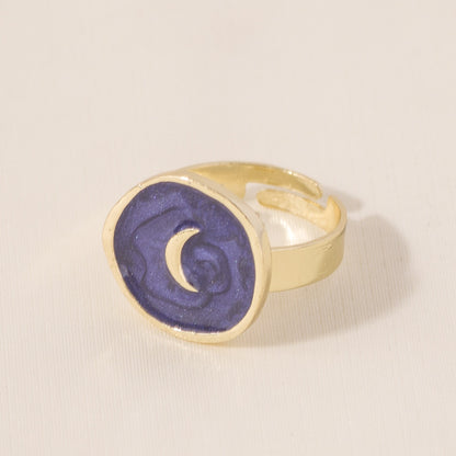 Moon Star Earrings, Rings & Necklace