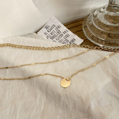 Boho Chic Layered Chain Necklace - Top Boho
