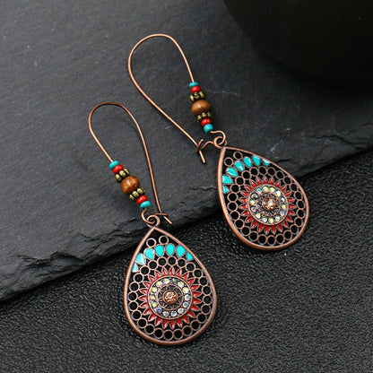 Vintage Boho Drop Earrings