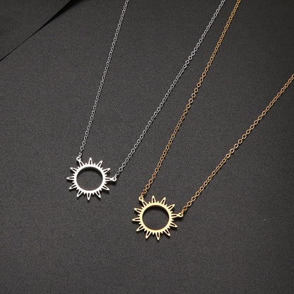Boho Sun Hollow Out Pendant - Top Boho