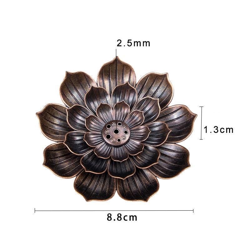 Lotus Incense Burner - Top Boho
