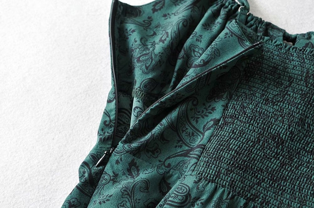Boho Floral Print Sling Dress - Top Boho