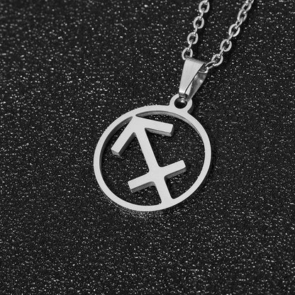 Stainless Steel Boho Star Sign Necklace
