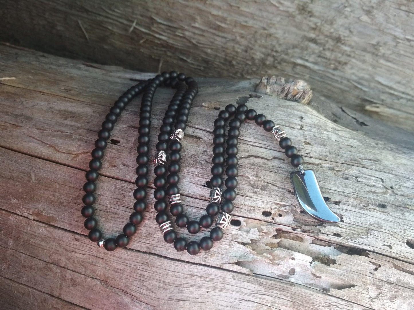 Boho Stone Beaded Necklace - Top Boho