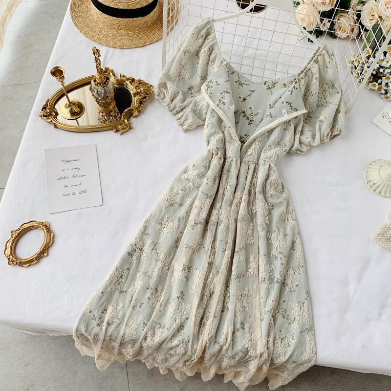 Boho Vintage Chiffon Maxi Dress - Top Boho