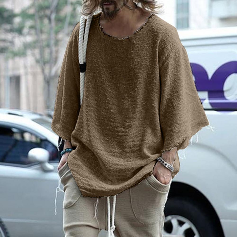 Boho Men Loose Shirt - Top Boho