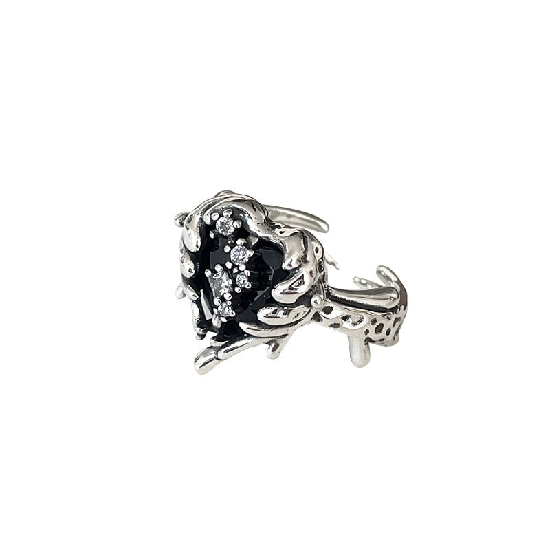 Opal Irregular Natural Stone Ring